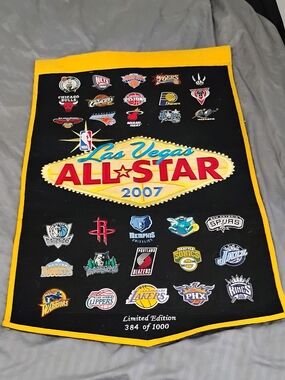 Las Vegas All-Star 2007 Limited Edition Banner Nba